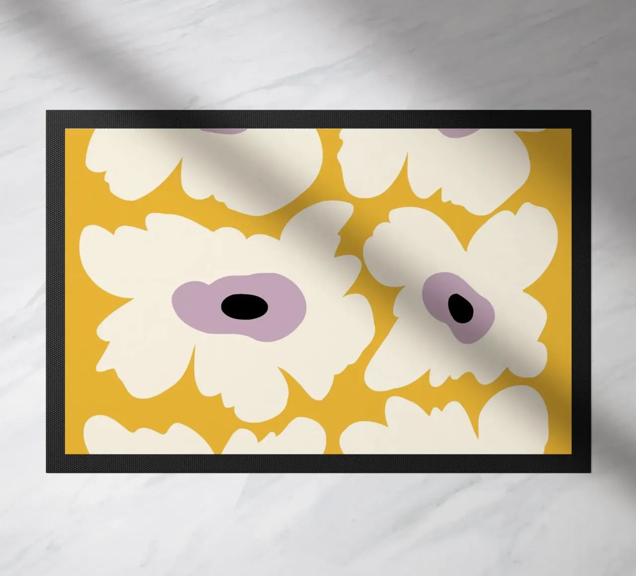 Papavero fresco in giallo zerbino da Miho Art Studio