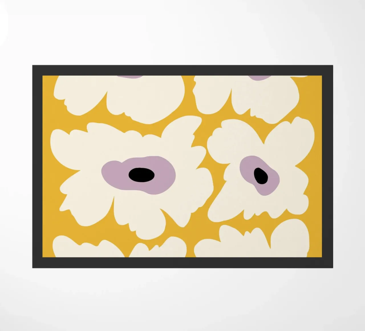 Papavero fresco in giallo zerbino da Miho Art Studio