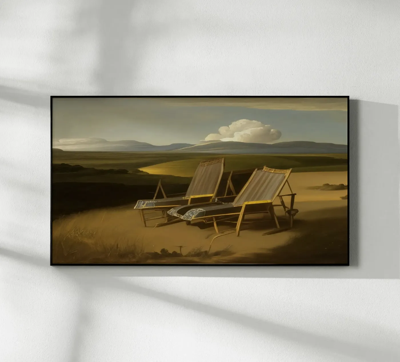 Sun loungers acryl van Impressionismus by LK