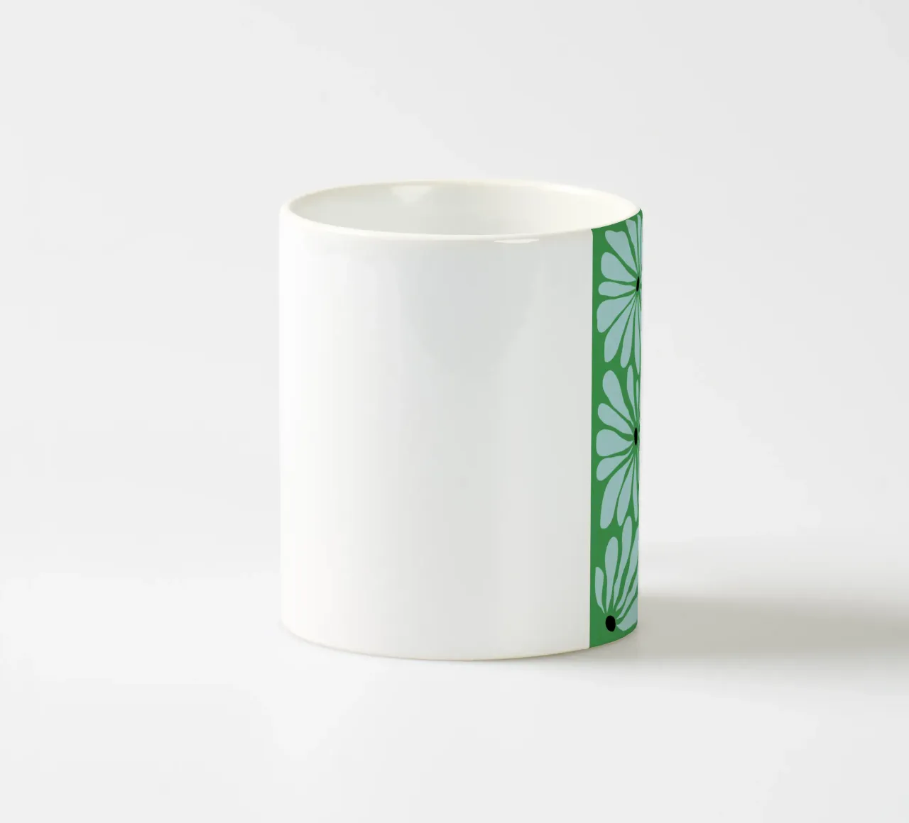 Petali di paradiso tazza in ceramica da Miho Art Studio