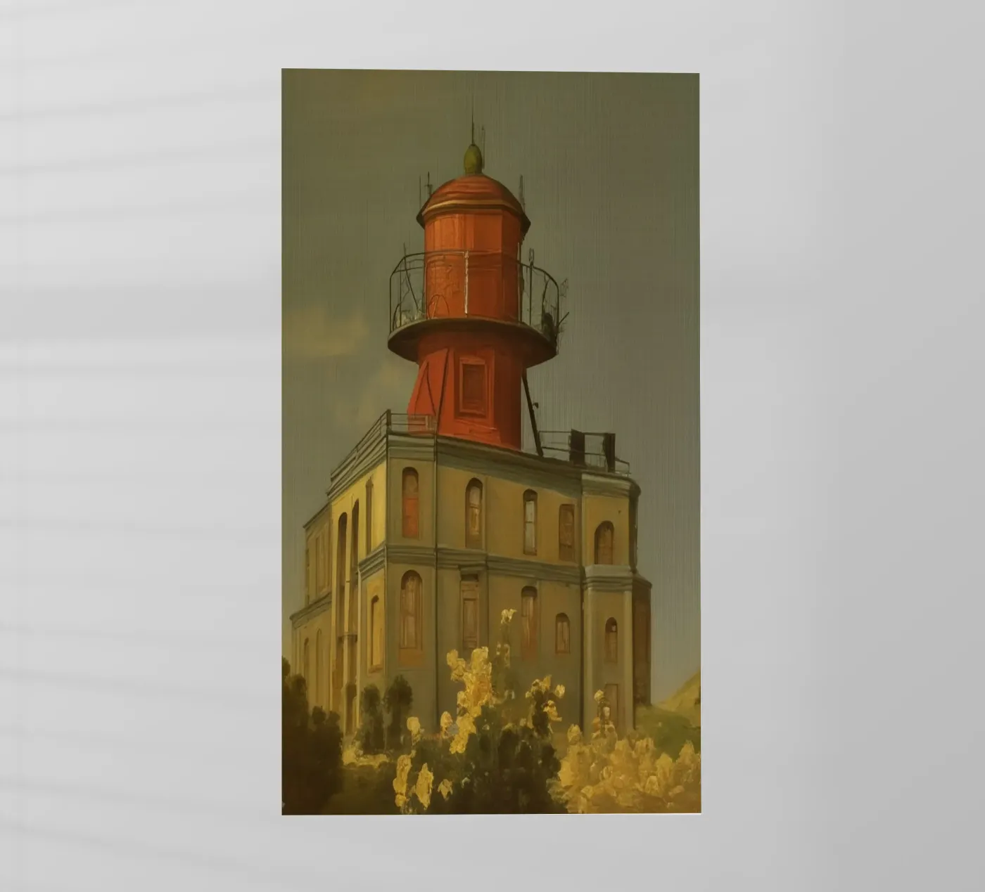 old lighthouse pellicola backlit da Impressionismus by LK