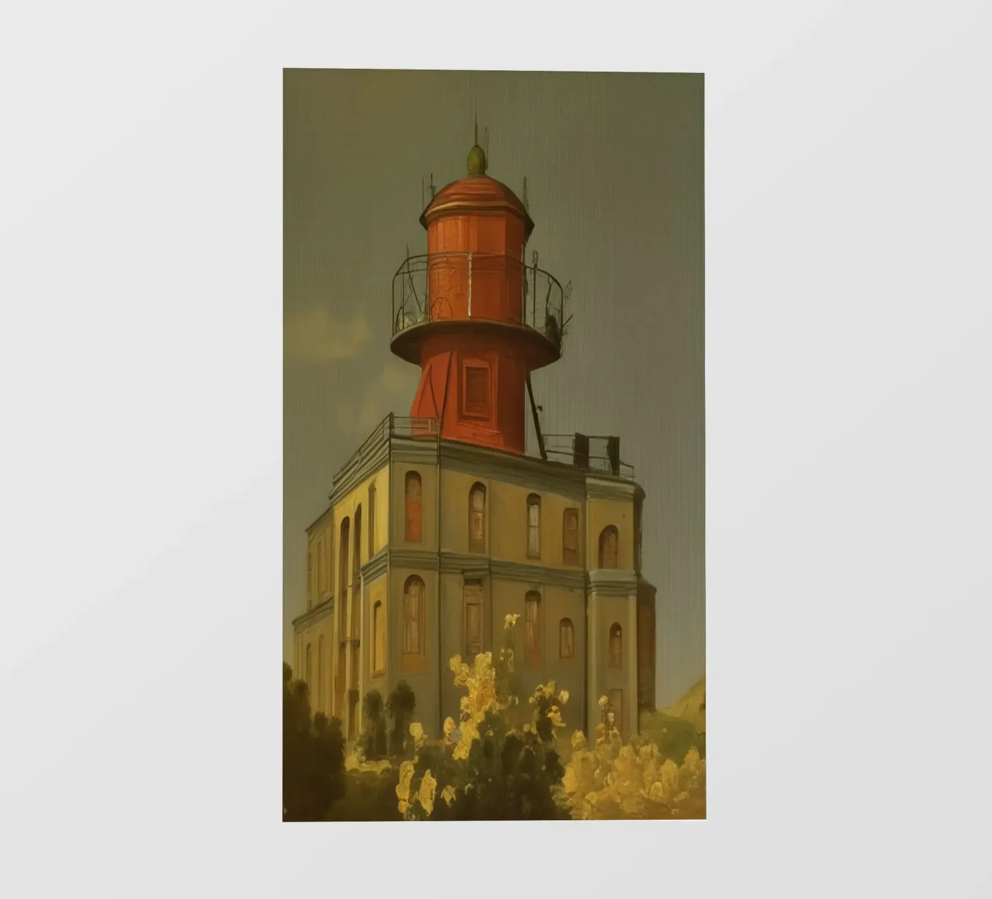 old lighthouse pellicola backlit da Impressionismus by LK