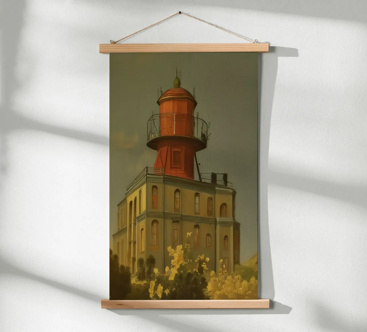 old lighthouse poster by Impressionismus by LK