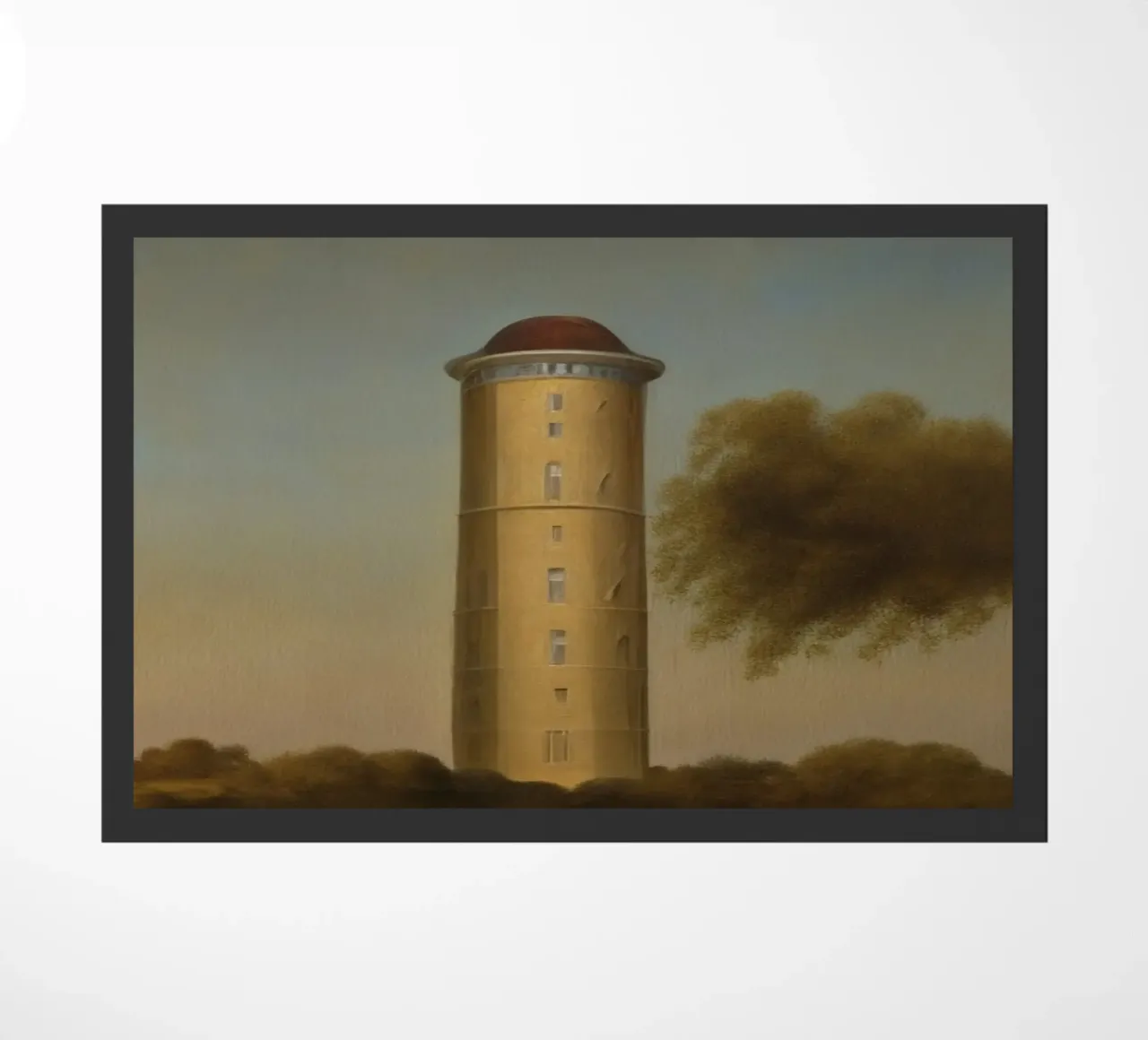 Observation tower doormat by Impressionismus by LK