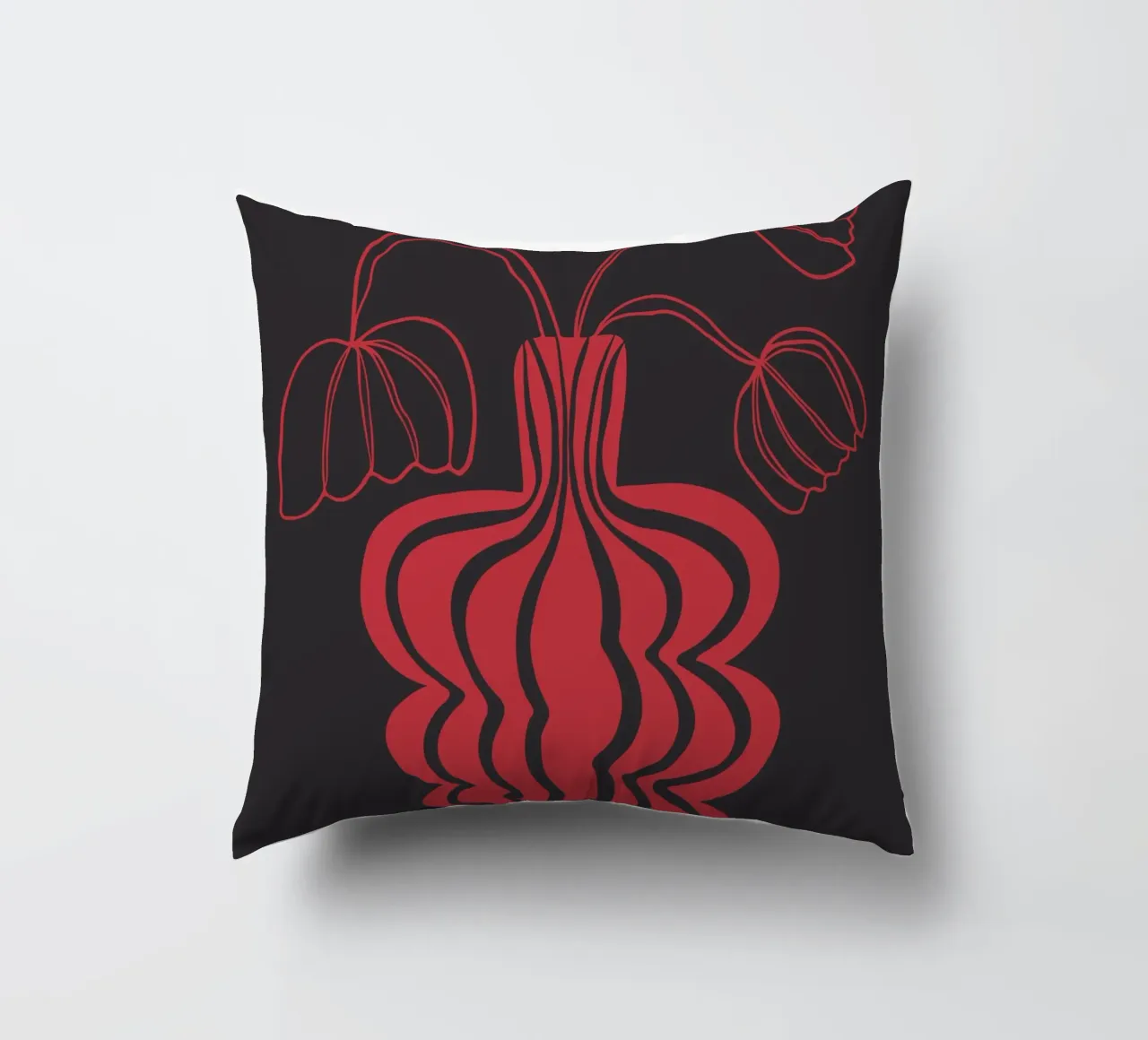 Notte dei tulipani cuscino da Miho Art Studio