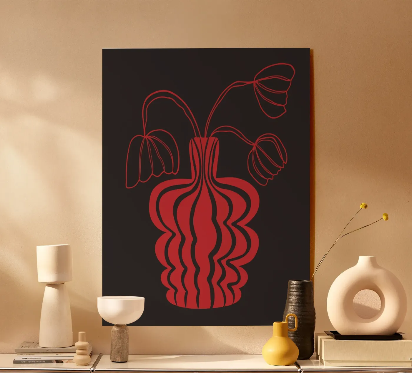 Notte dei tulipani plexiglass da Miho Art Studio