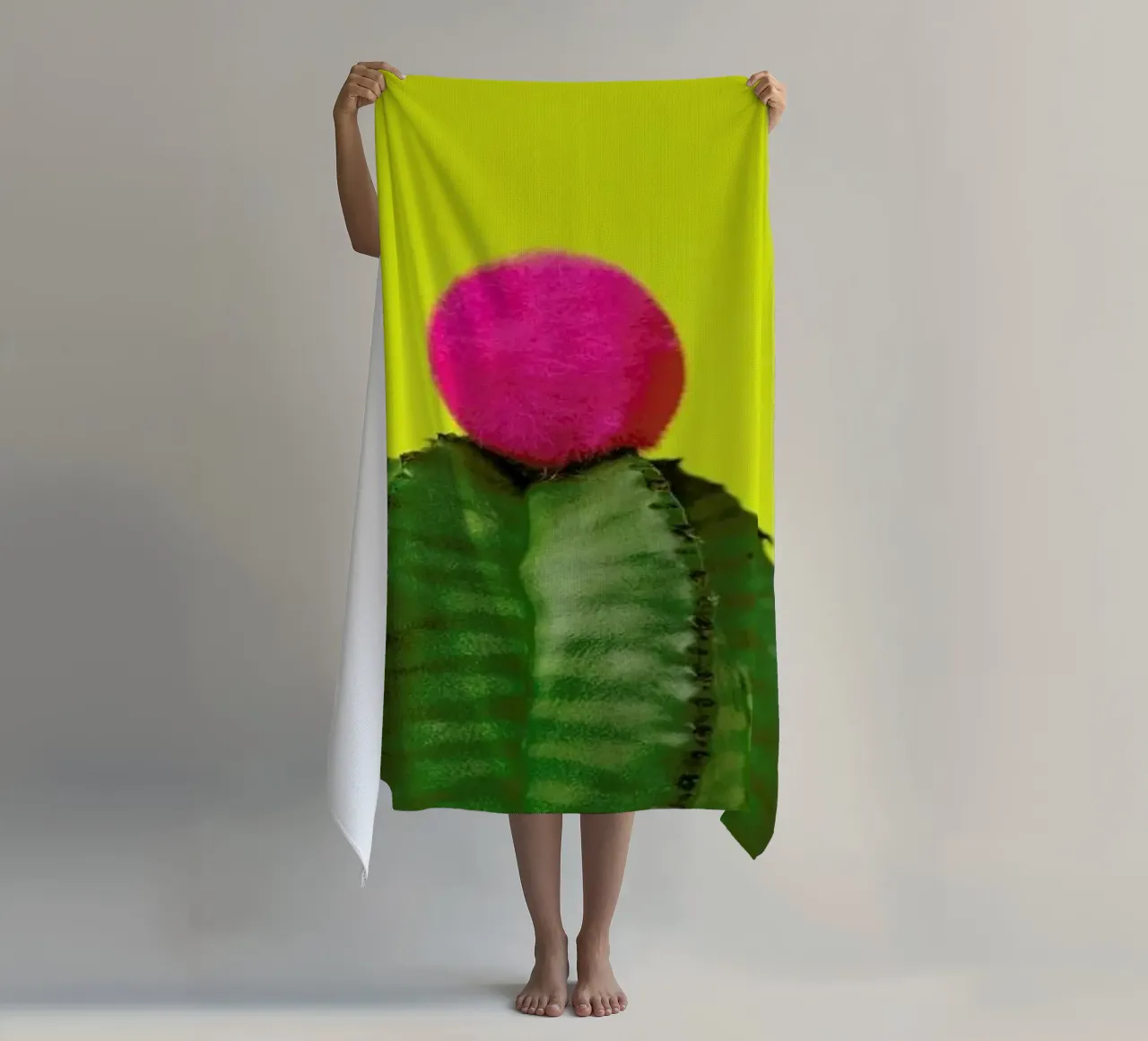 Nice Hat beach towel by Juj Winn