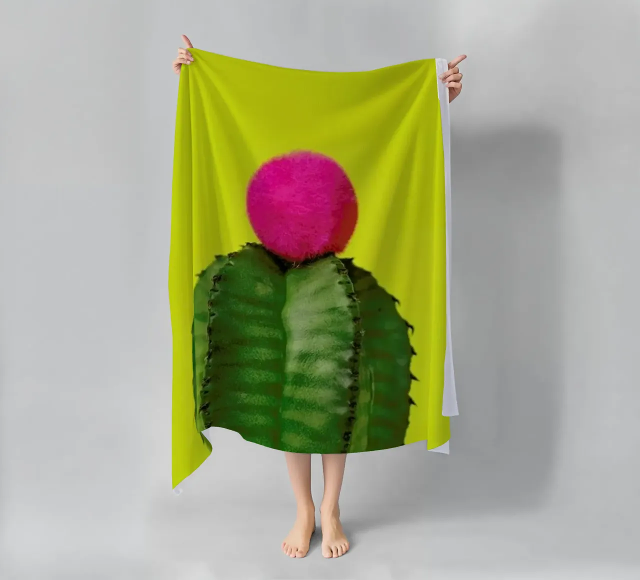 Nice Hat beach towel by Juj Winn