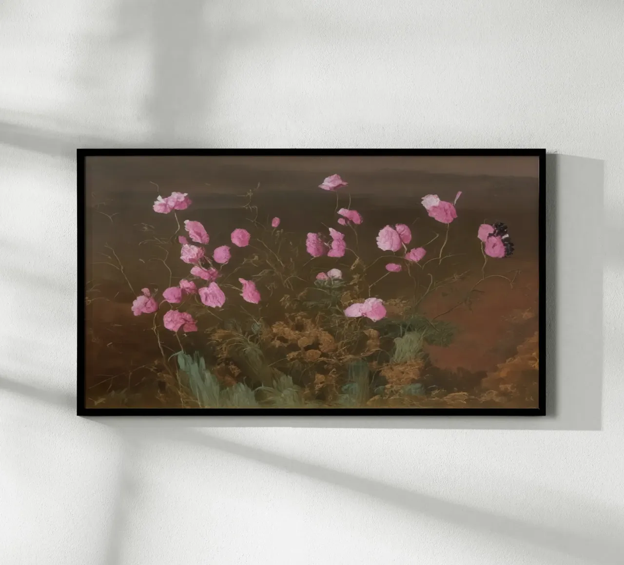 rosa Blumen poster da Impressionismus by LK