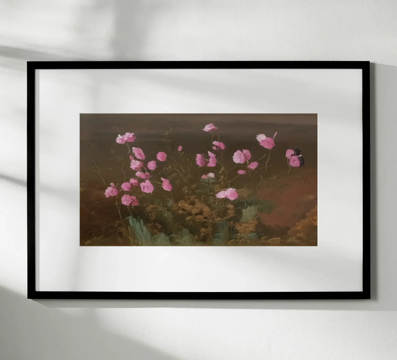rosa Blumen poster da Impressionismus by LK