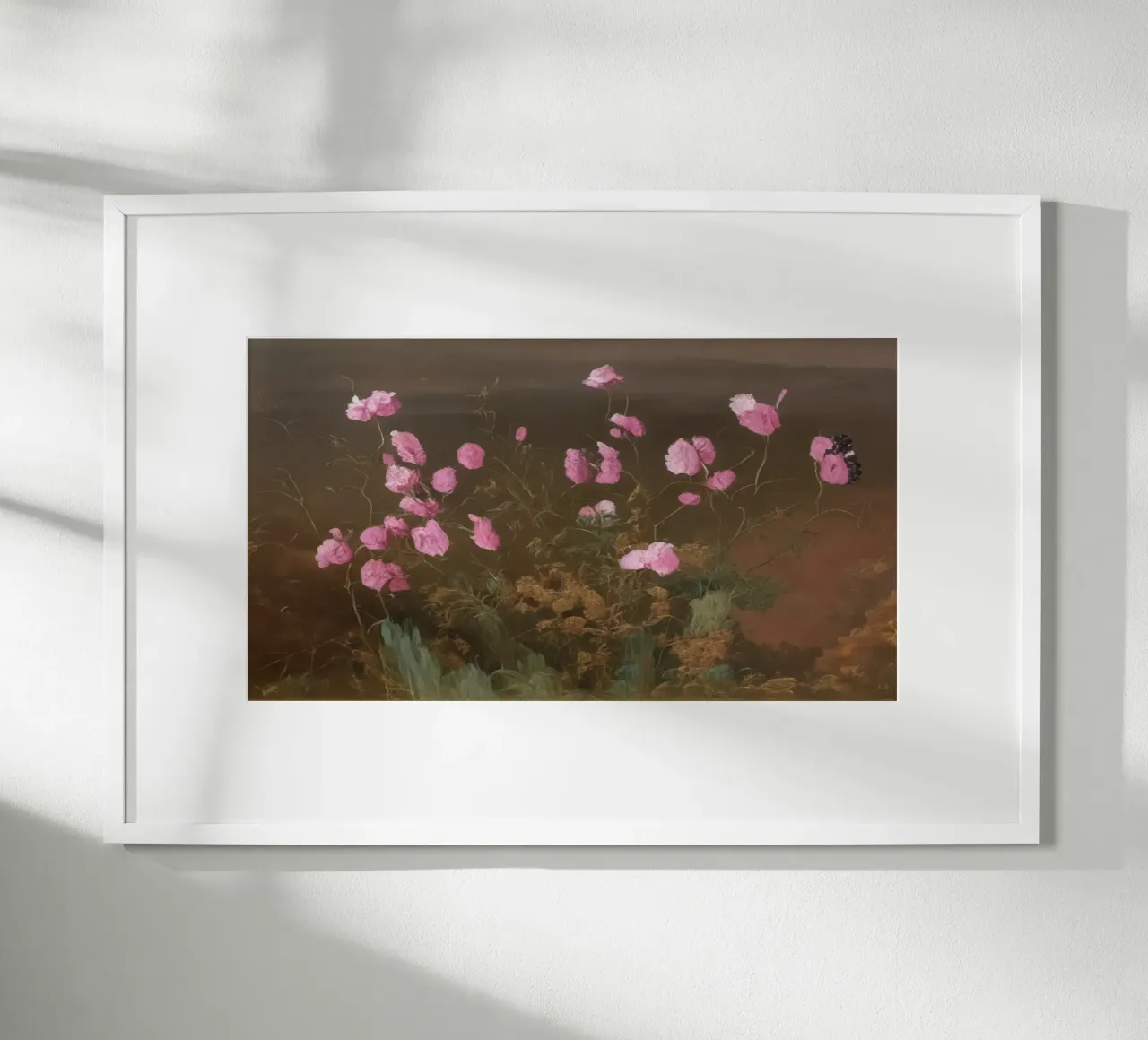 rosa Blumen poster da Impressionismus by LK