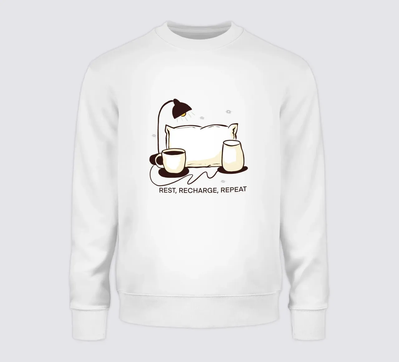 Rest, Recharge, Repeat felpa da edsonramosart