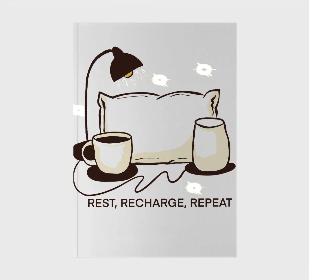 Rest, Recharge, Repeat diario da edsonramosart