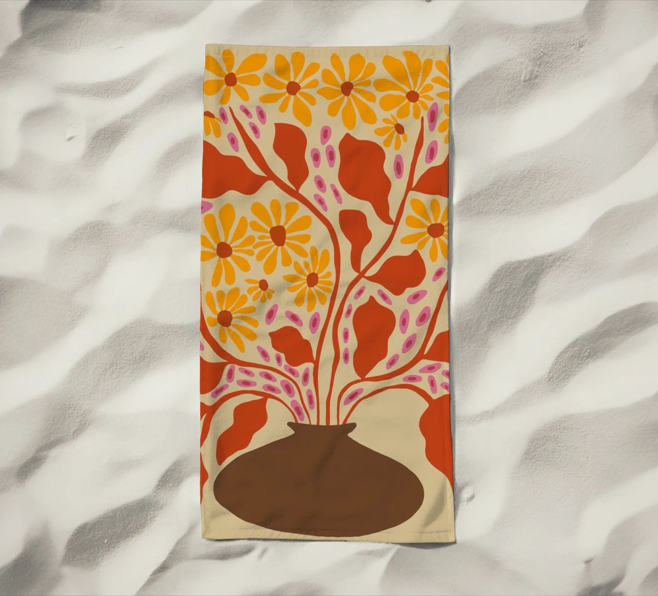 Retro Patel Pottery telo mare da Miho Art Studio