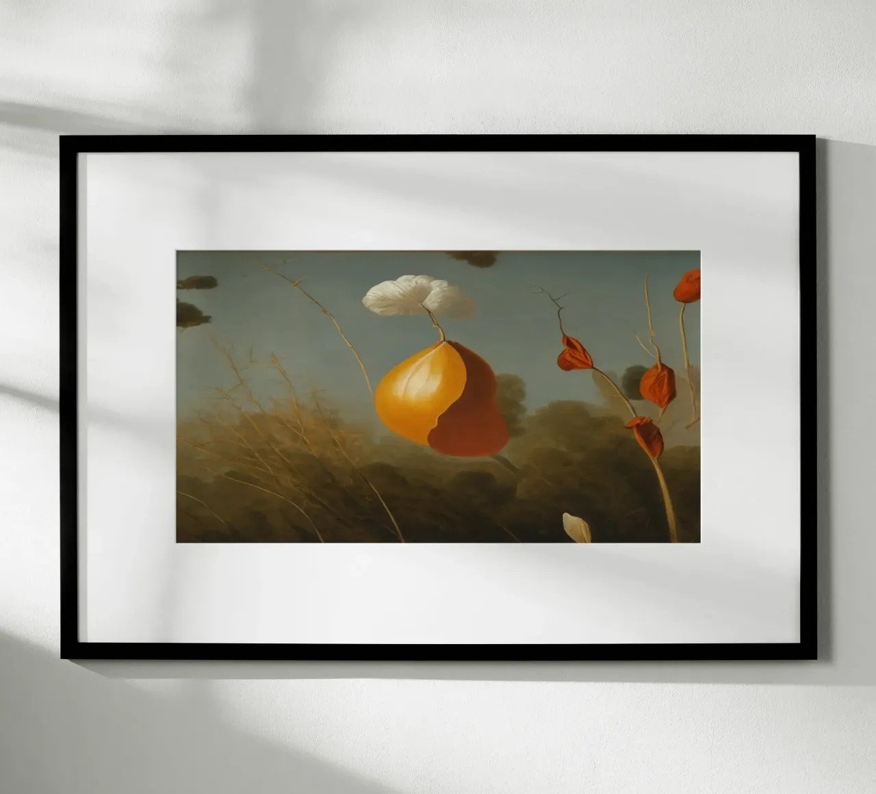 Prato fiorito_1 poster con telaio in plastica da Impressionismus by LK
