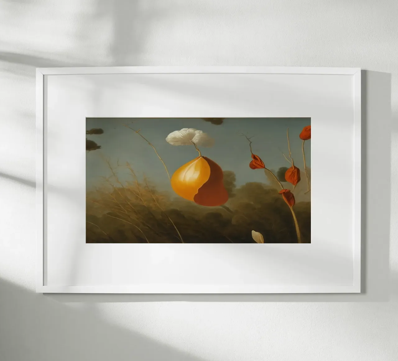 Prato fiorito_1 poster con telaio in plastica da Impressionismus by LK