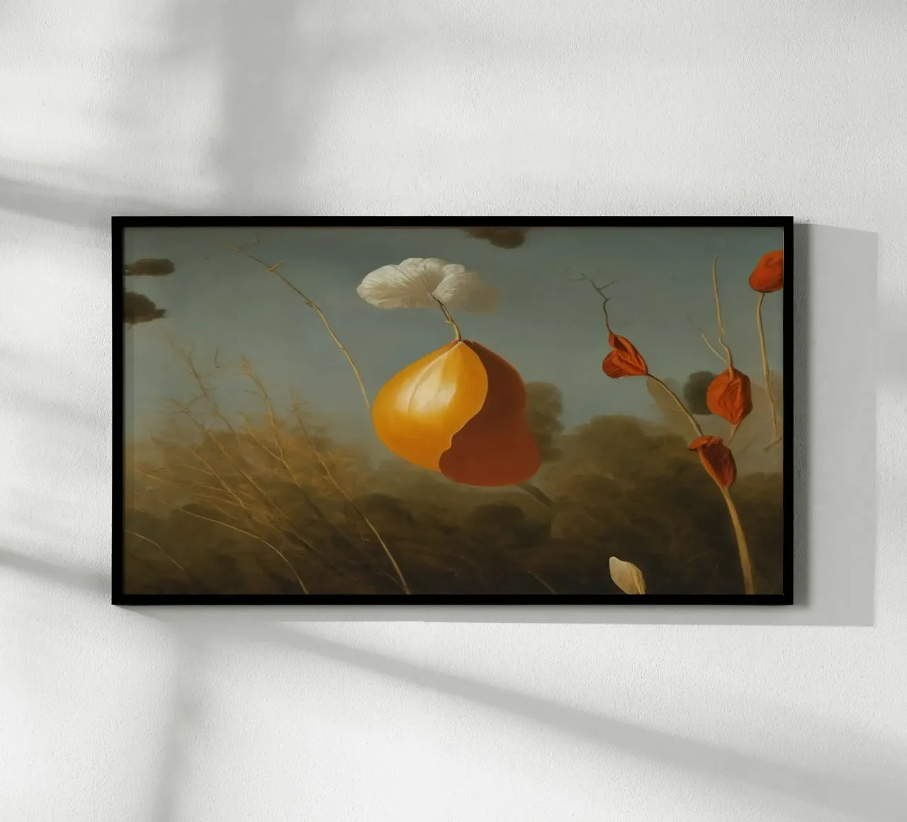 Prato fiorito_1 poster con telaio in plastica da Impressionismus by LK