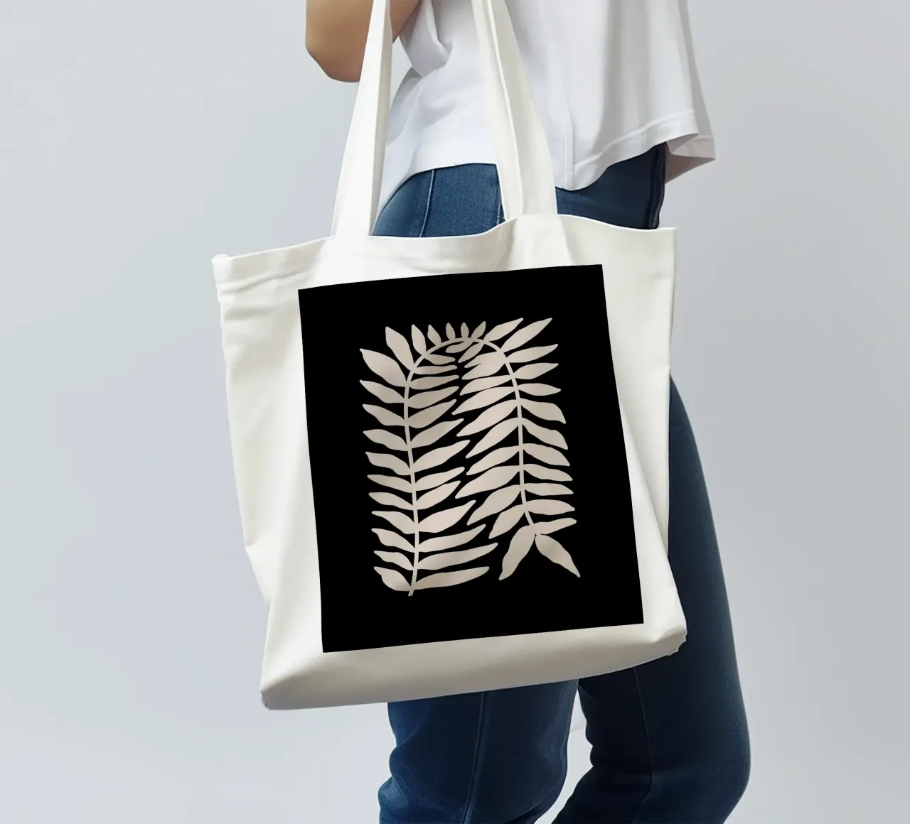 Twig Mid Century borsa in juta da BAINAI