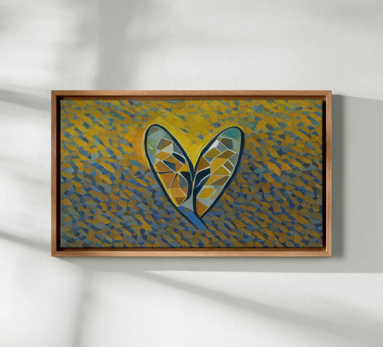 Shell in the sand canvas by Abstract Art by LK