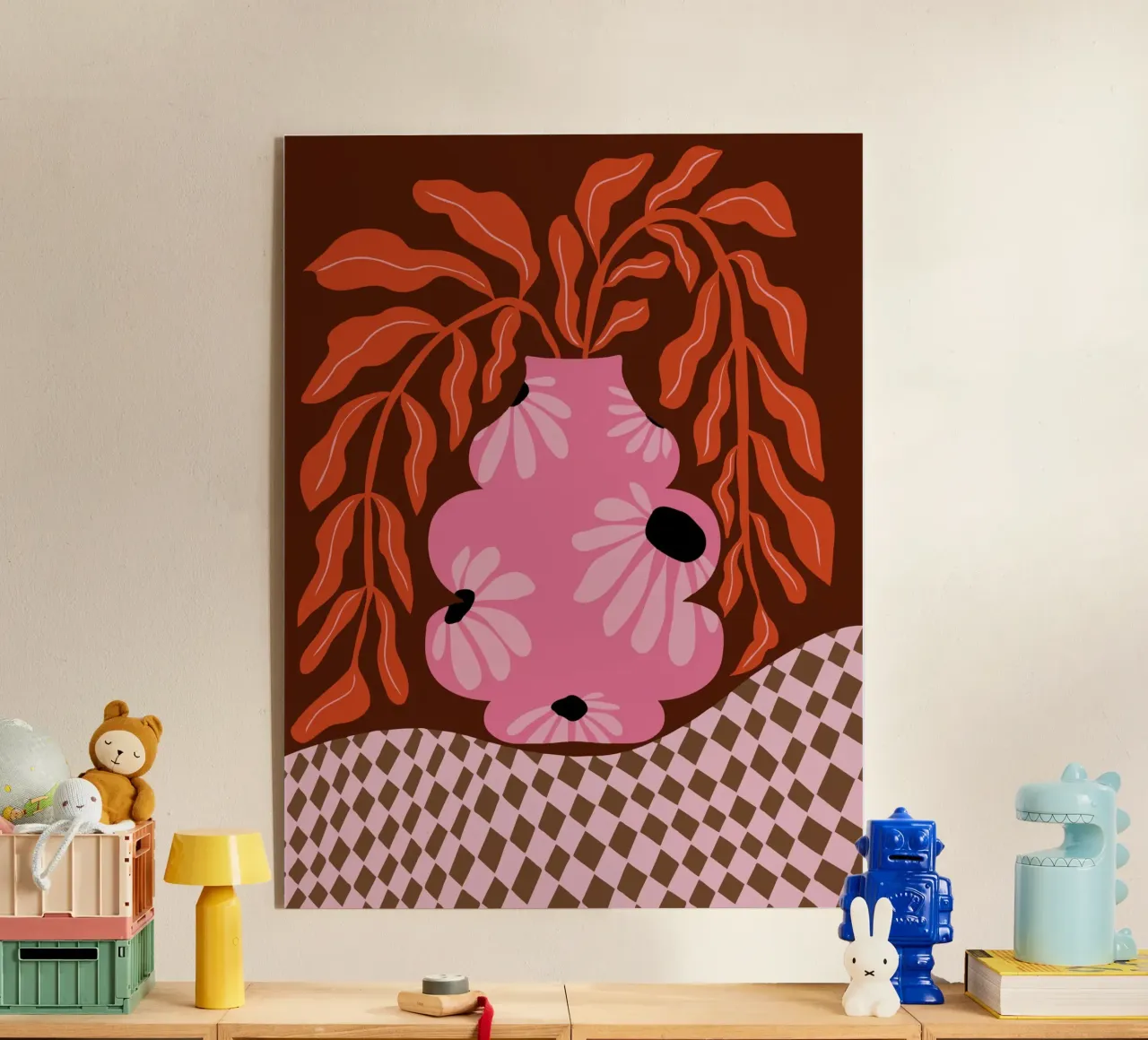 Felice autunno delle felci plexiglass da Miho Art Studio