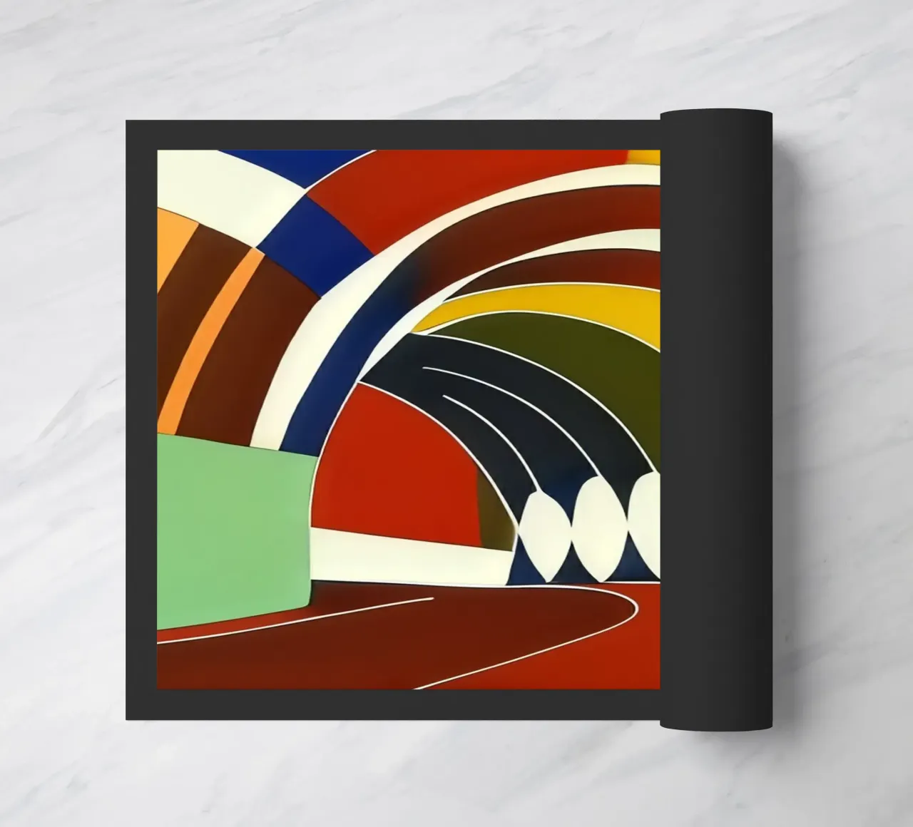 Nel tunnel_1 zerbino da Abstract Art by LK