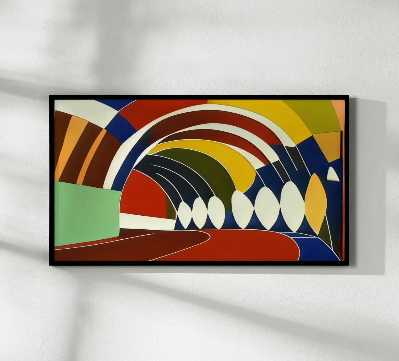 Nel tunnel_1 carta hahnemühle da Abstract Art by LK
