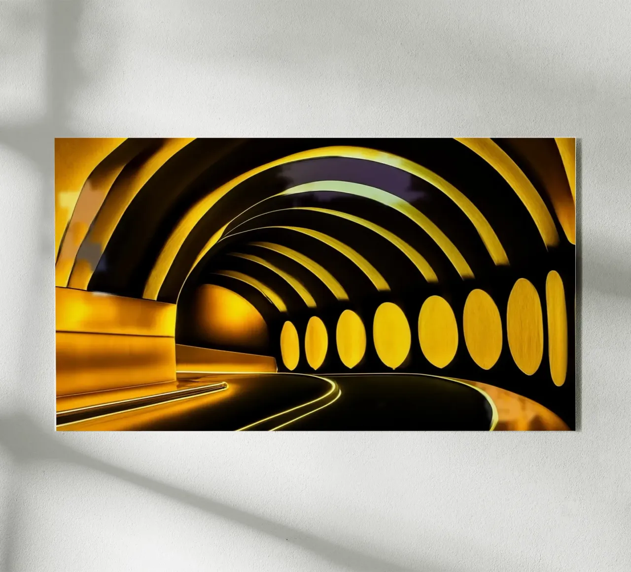 Nel tunnel_2 plexiglass da Abstract Art by LK
