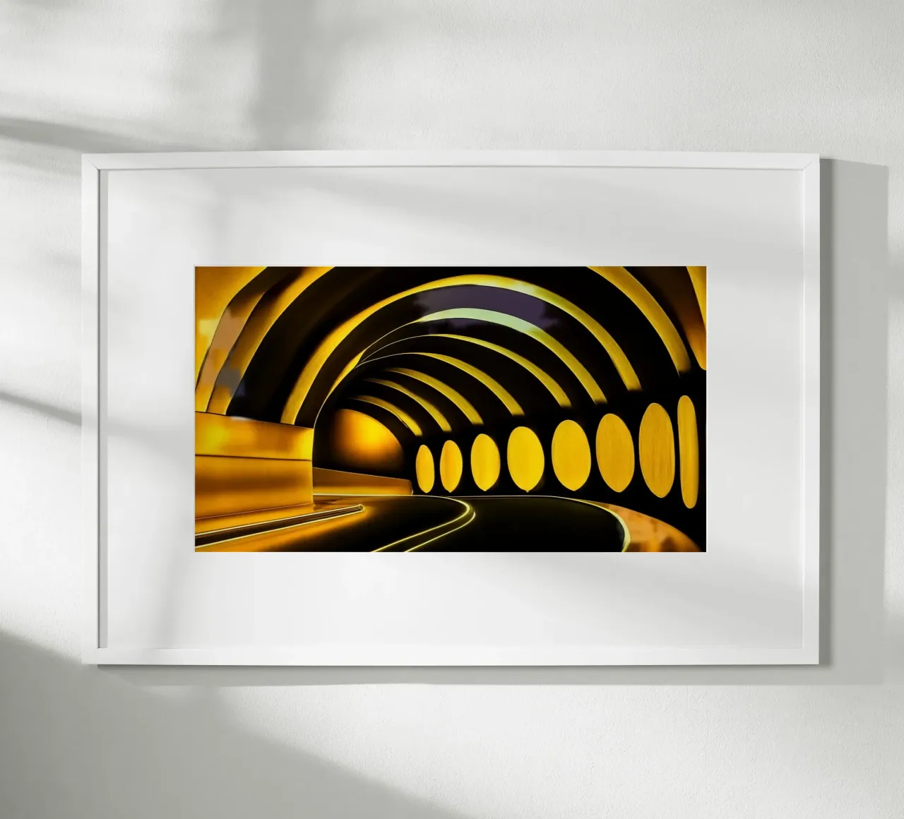 Nel tunnel_2 carta hahnemühle da Abstract Art by LK