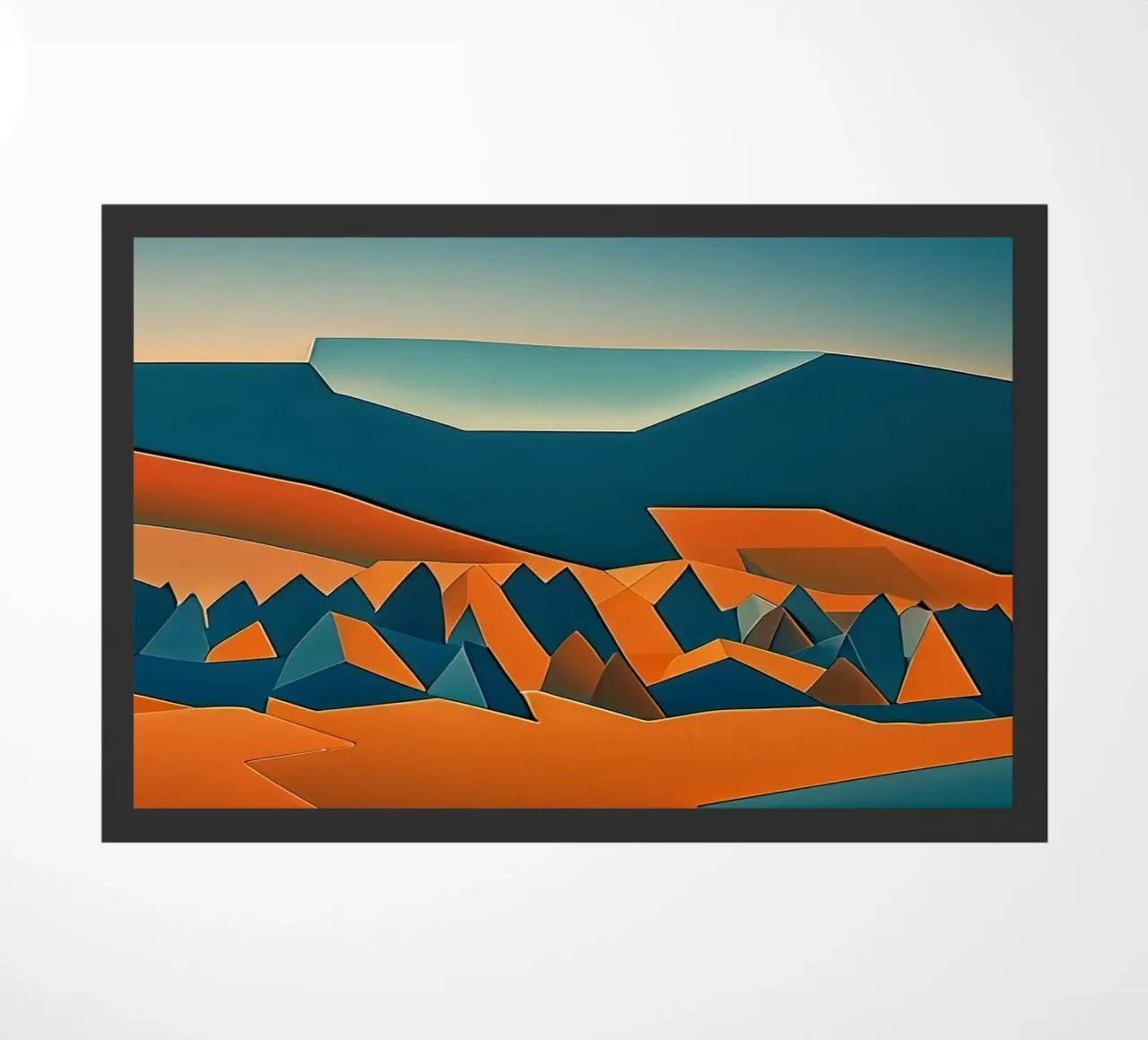 Il suono del mare zerbino da Abstract Art by LK