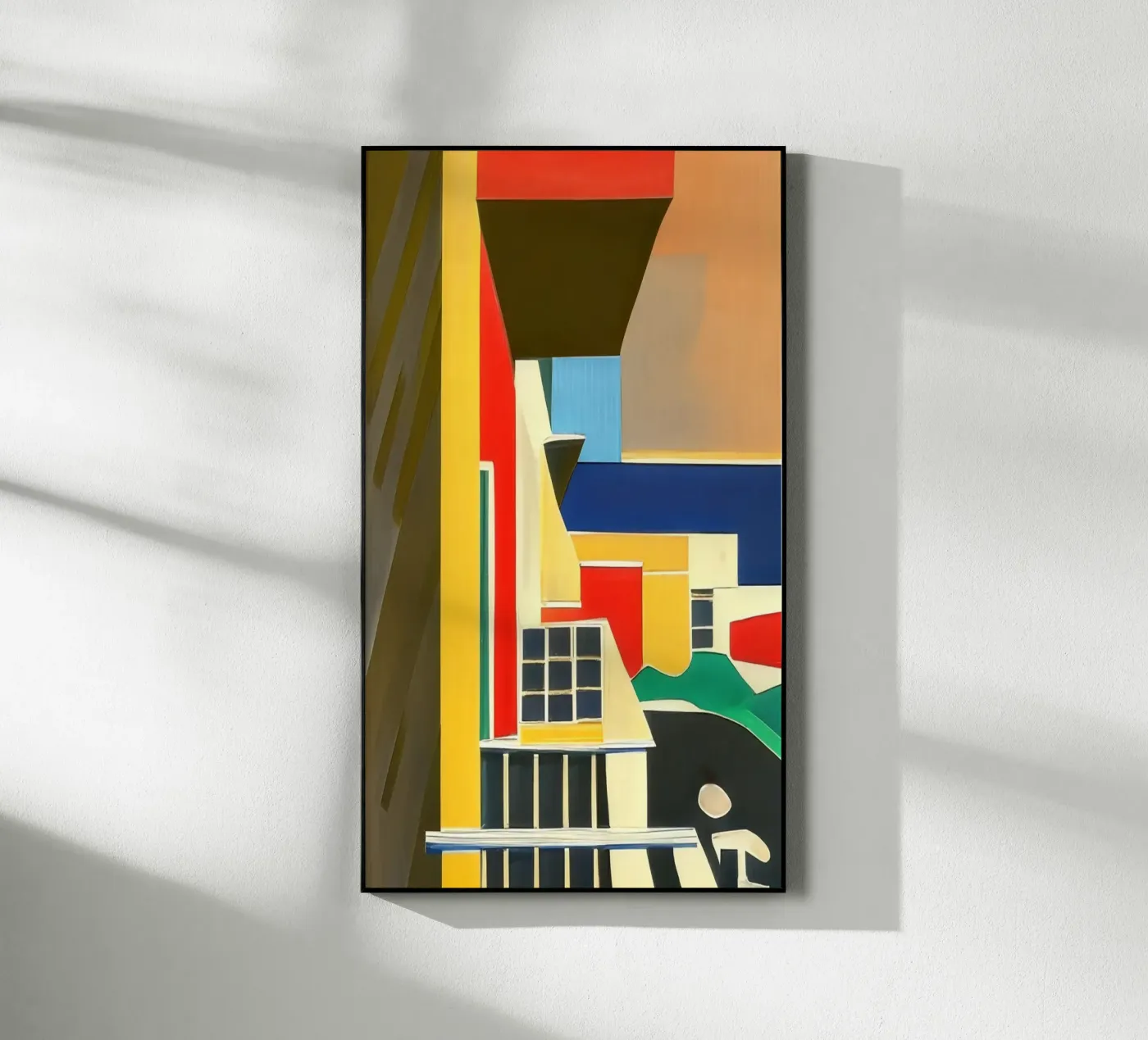 Vista dal balcone plexiglass da Abstract Art by LK