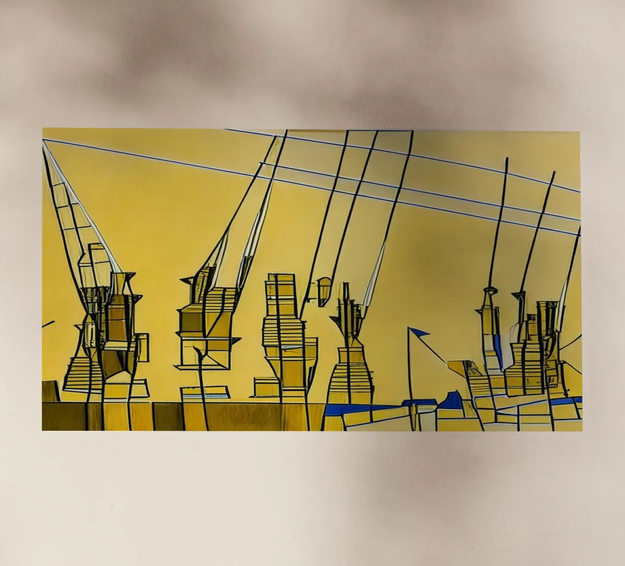 Visite_Escursioni_Croci nel porto_Anversa pellicola backlit da Abstract Art by LK