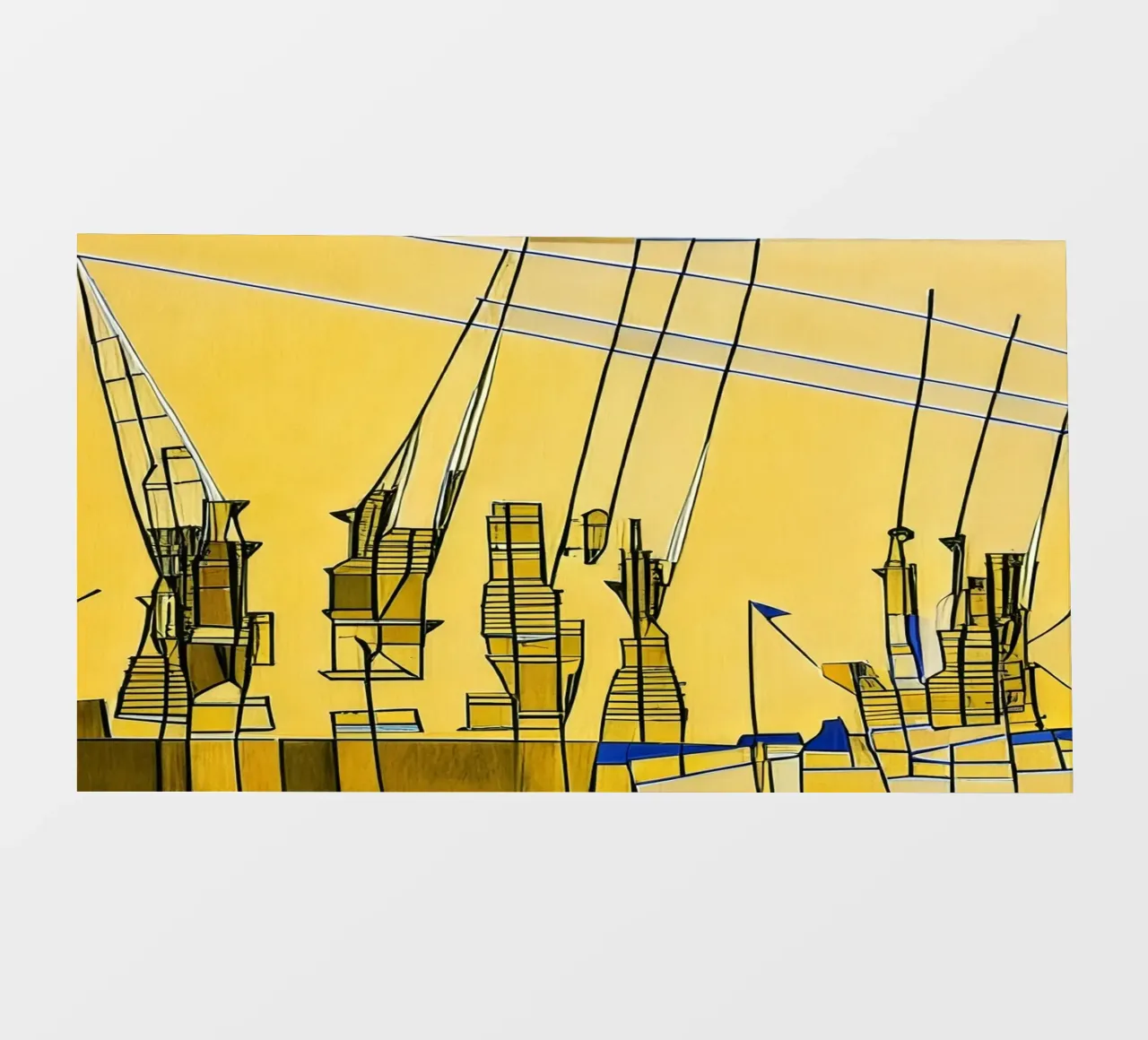 Visite_Escursioni_Croci nel porto_Anversa pellicola backlit da Abstract Art by LK