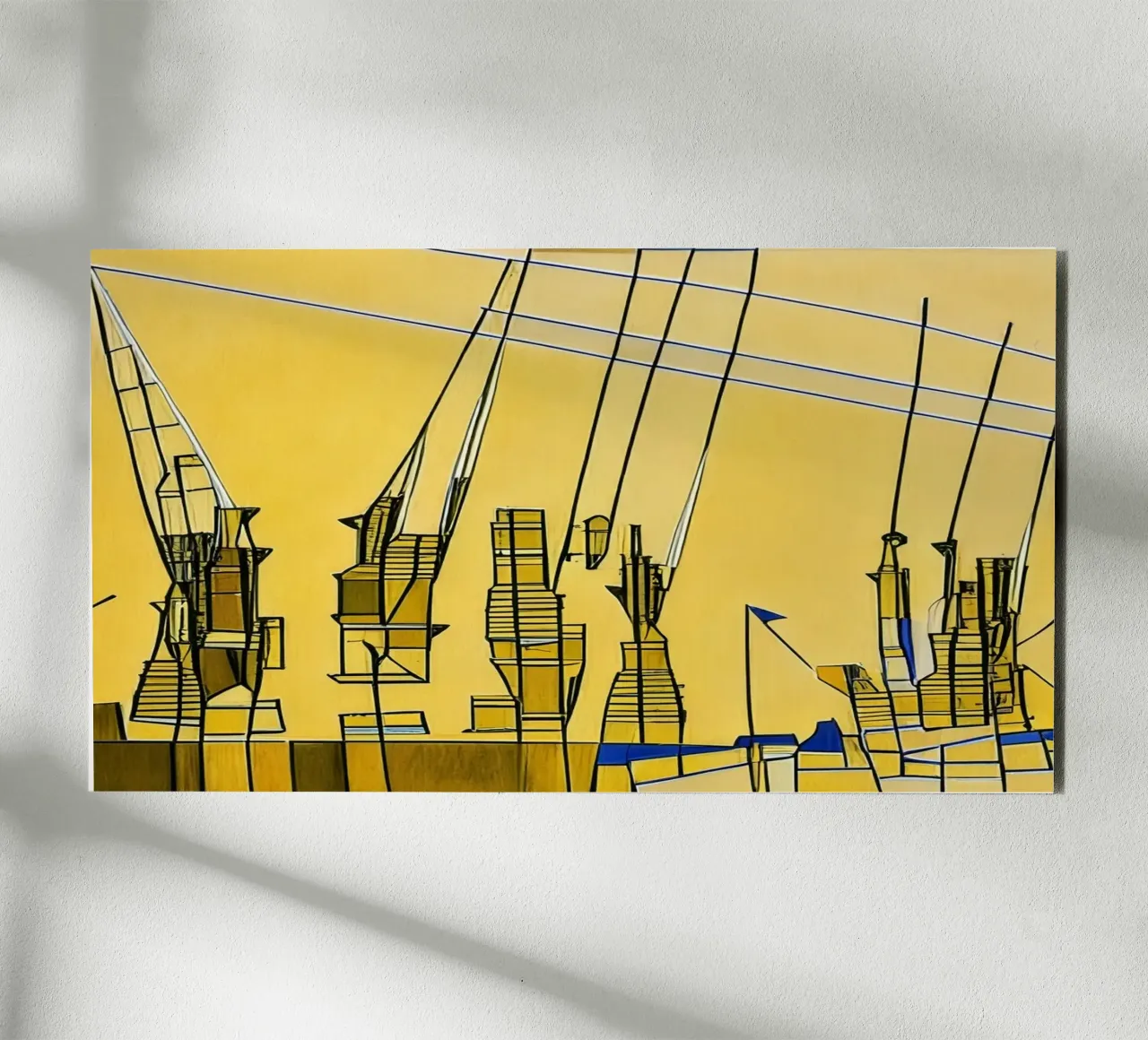 Visite_Escursioni_Croci nel porto_Anversa alluminio dibond da Abstract Art by LK