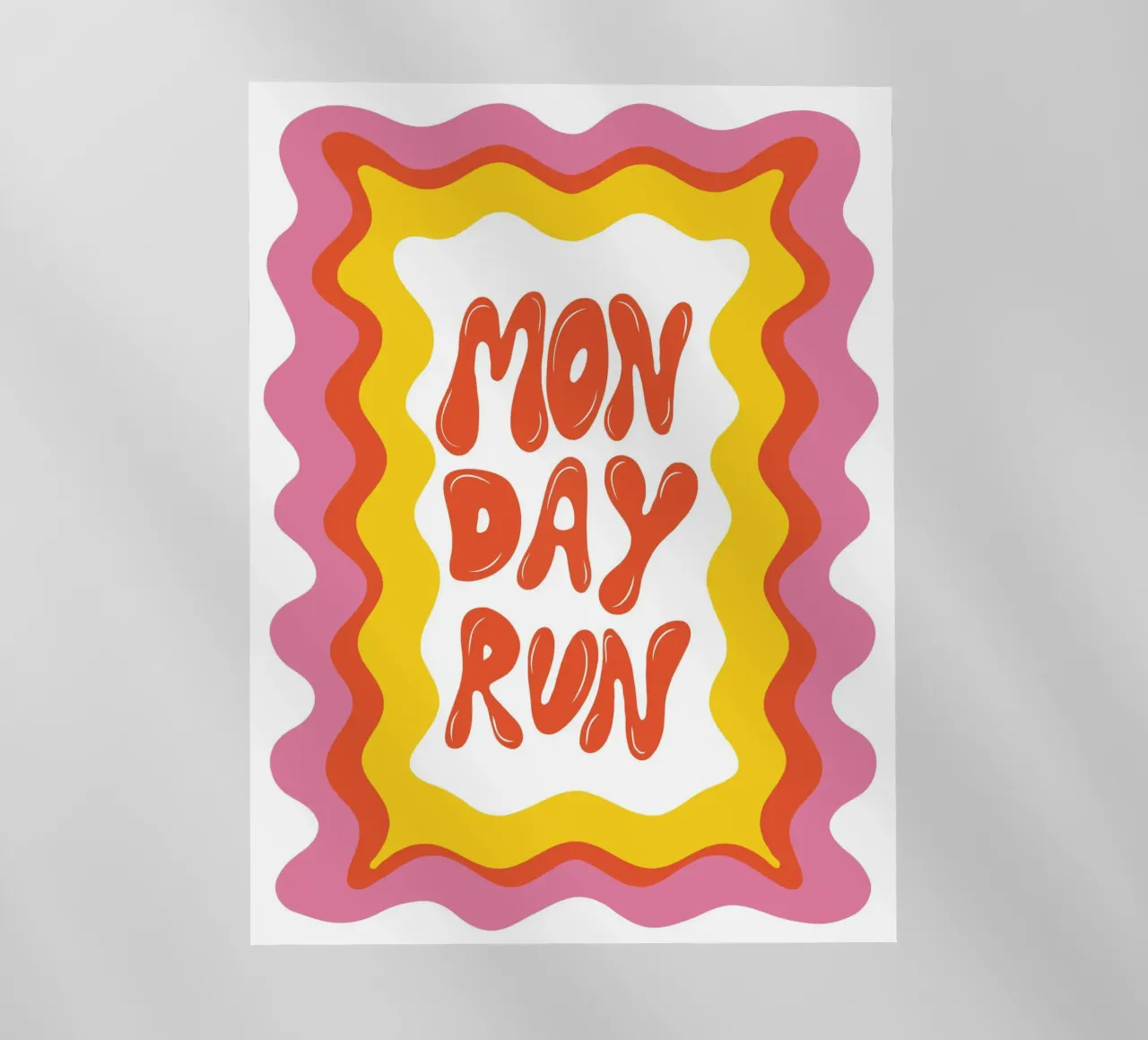 Monday-Run pellicola backlit da Miho Art Studio