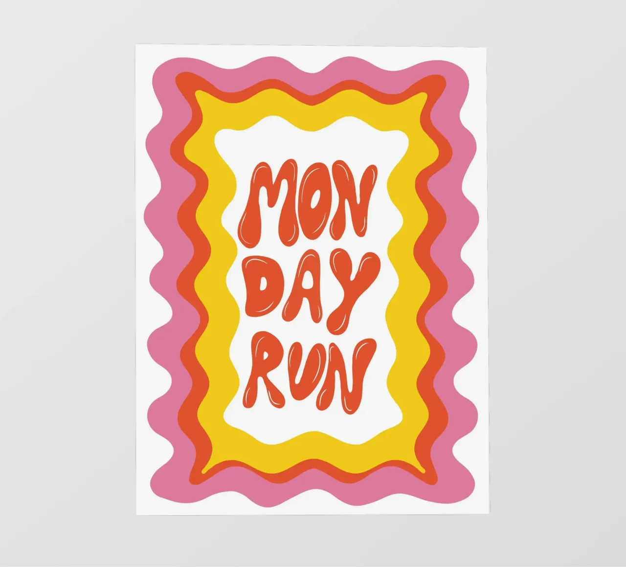 Monday-Run pellicola backlit da Miho Art Studio