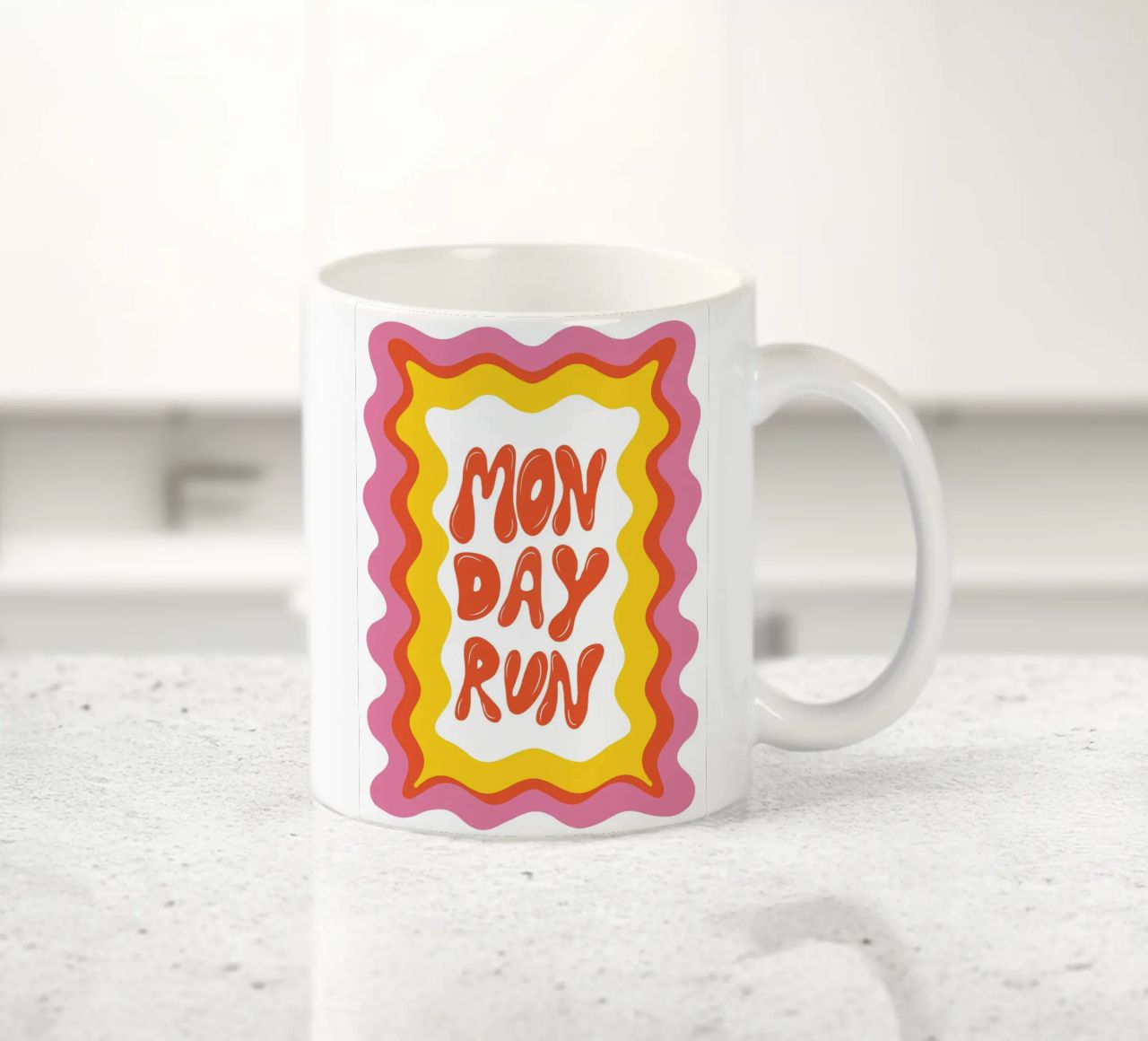 Monday-Run tazza in ceramica da Miho Art Studio