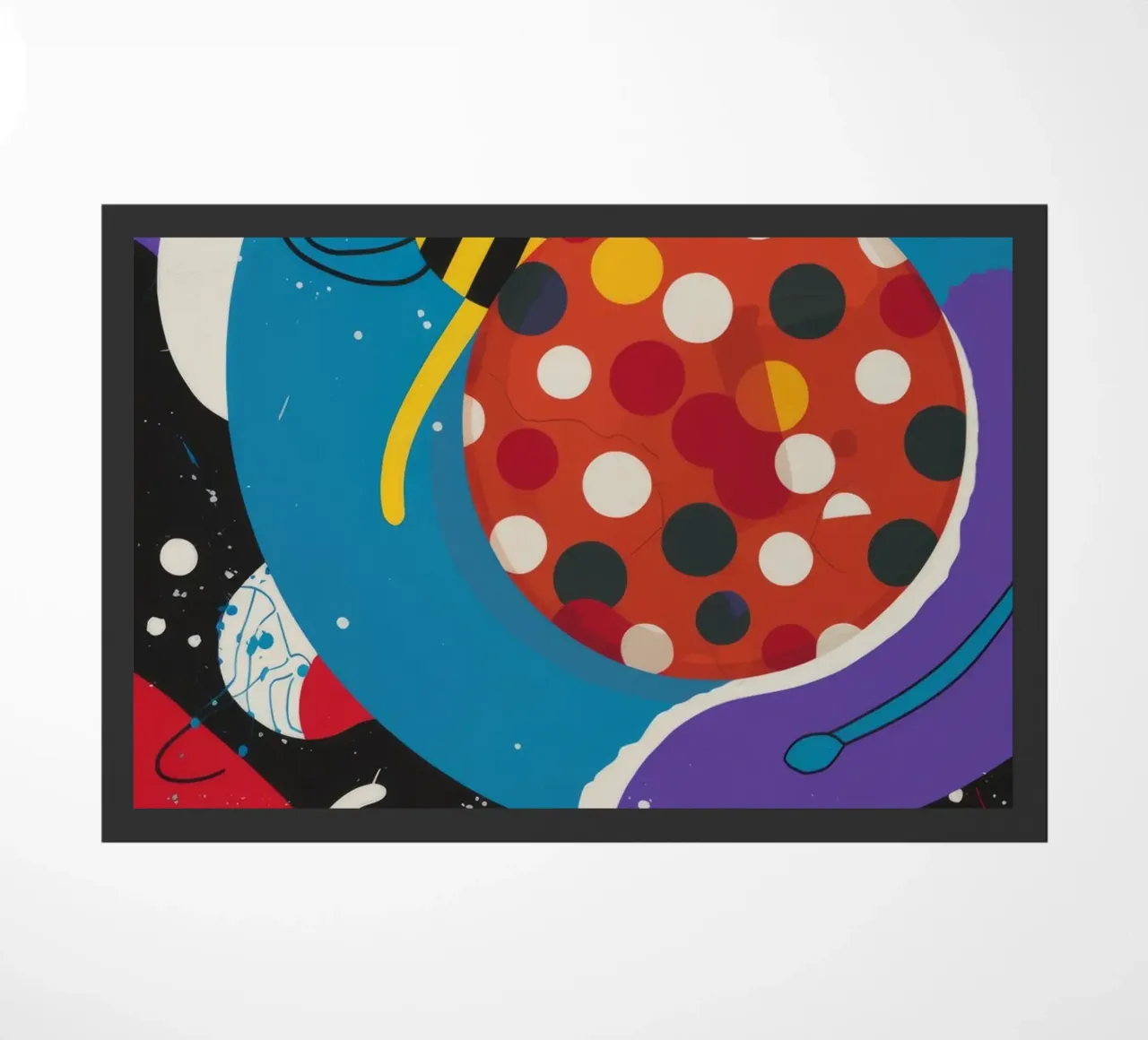 Galactic Ladybug doormat by Monarco Virtuoso