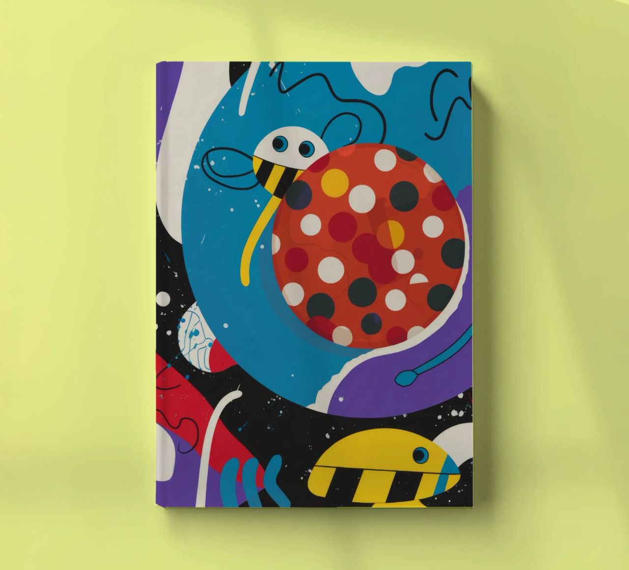 Galactic Ladybug notebook by Monarco Virtuoso