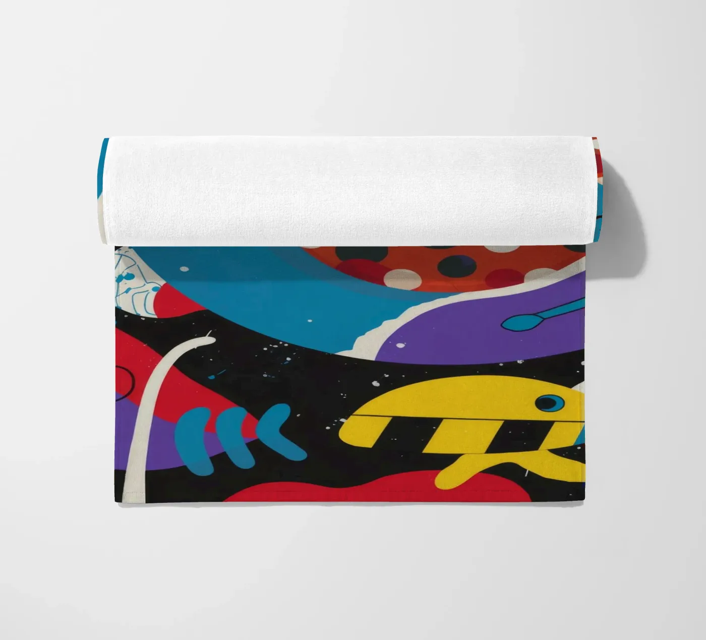 Coccinella galattica telo mare da Monarco Virtuoso