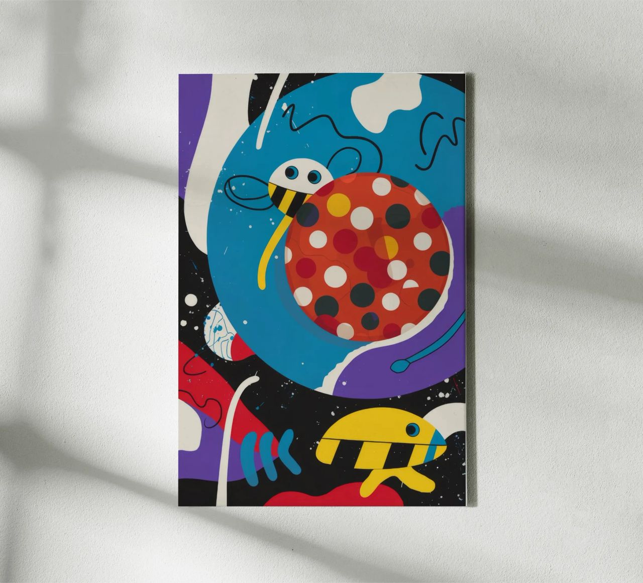 Galactic Ladybug canvas by Monarco Virtuoso