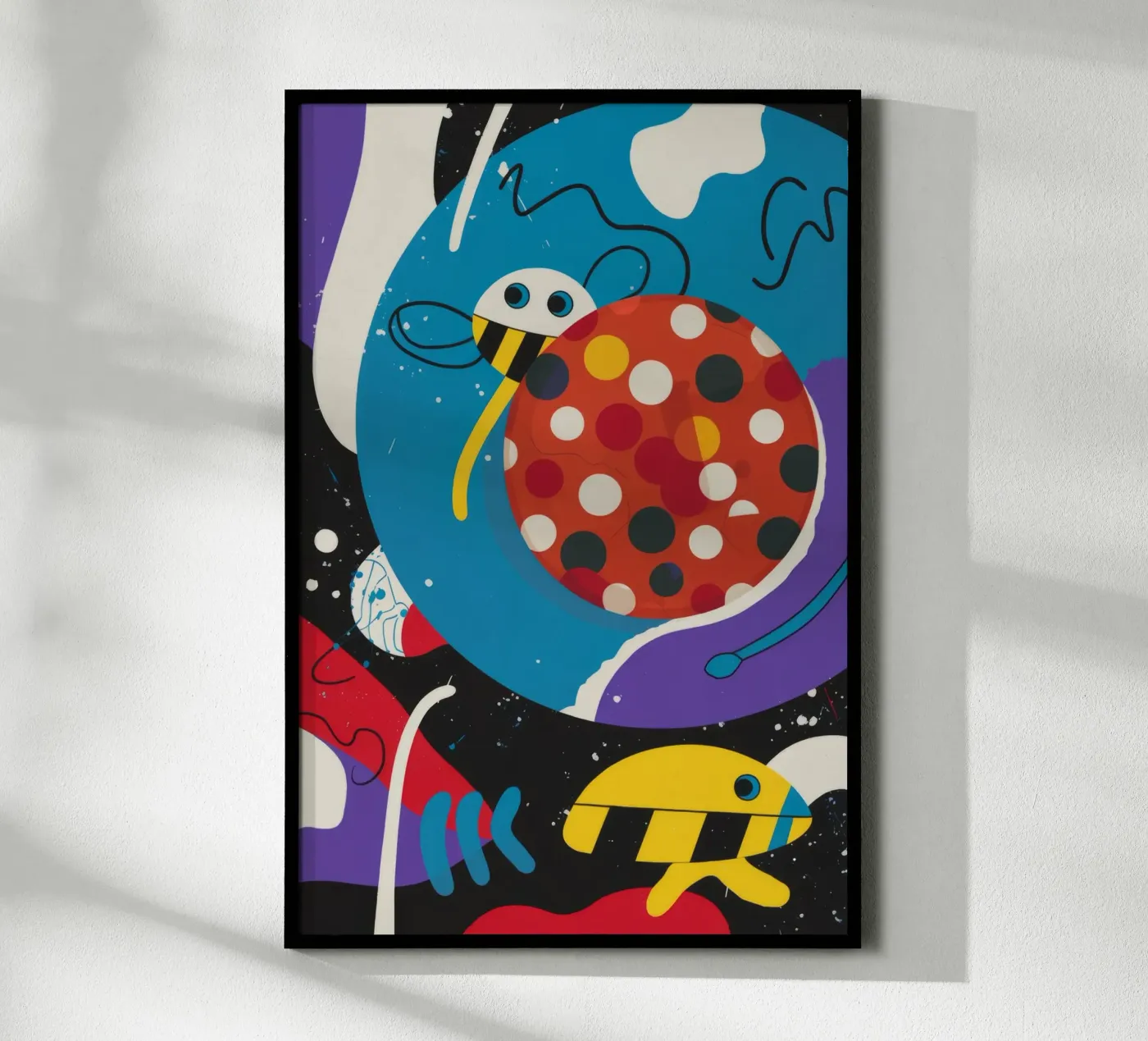 Galactic Ladybug poster by Monarco Virtuoso