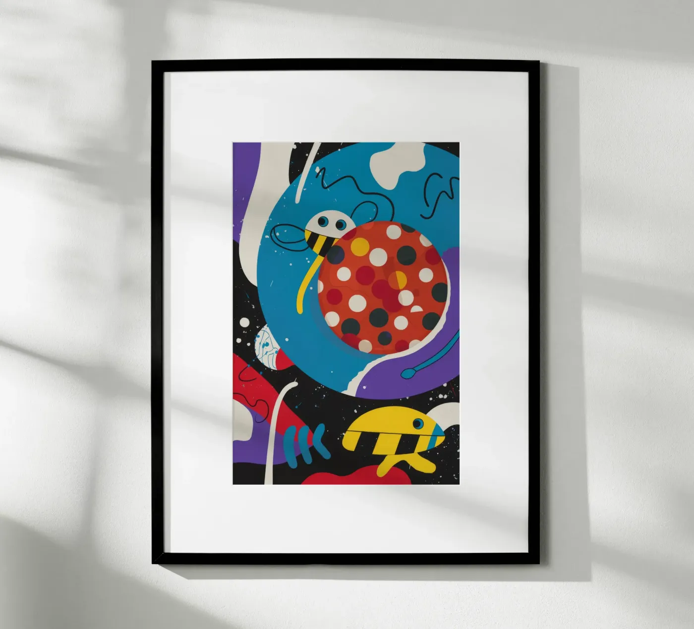 Galactic Ladybug poster by Monarco Virtuoso