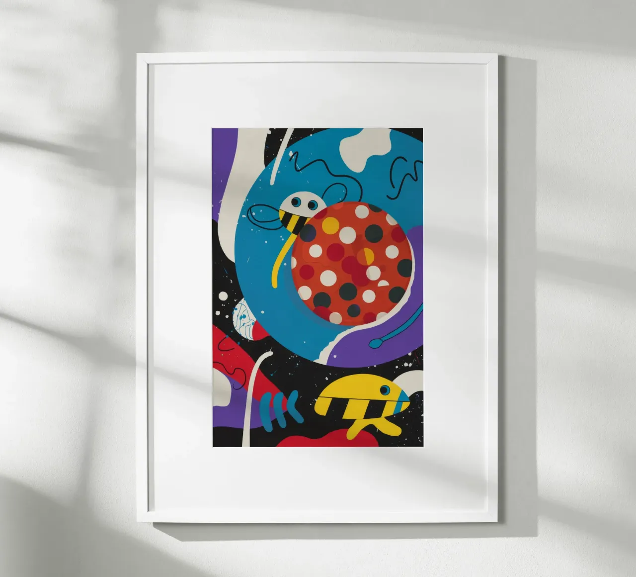 Galactic Ladybug poster by Monarco Virtuoso