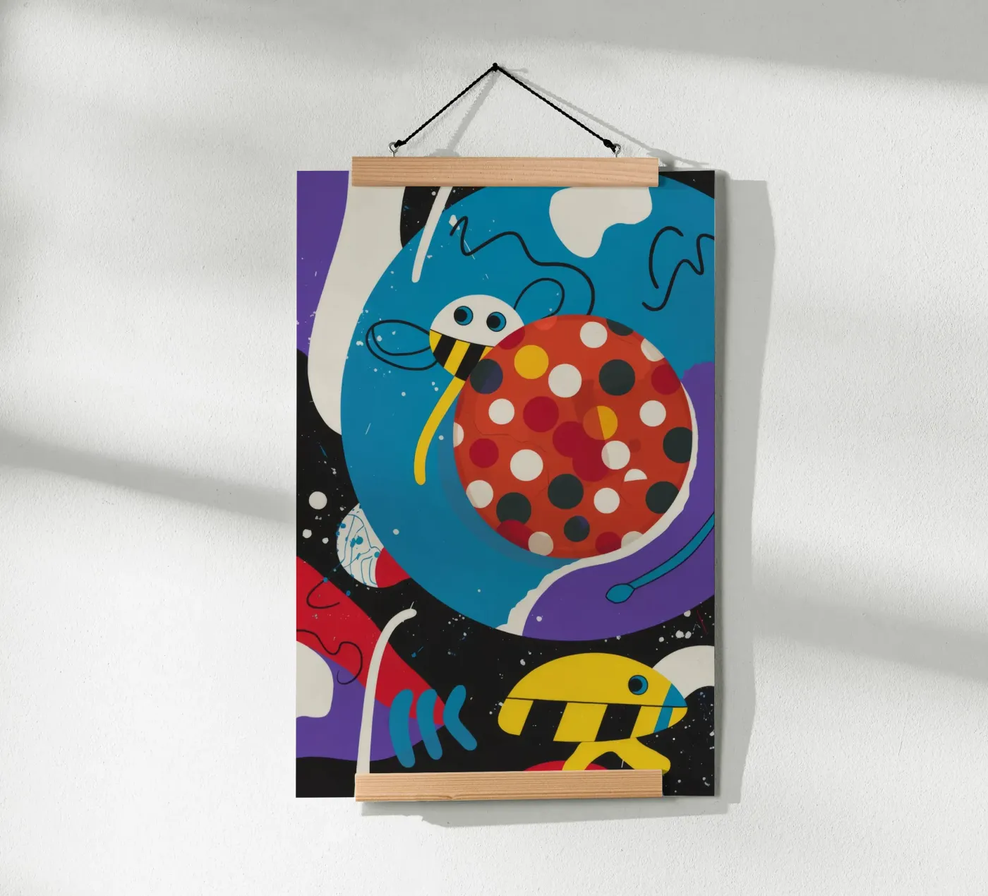 Galactic Ladybug poster by Monarco Virtuoso