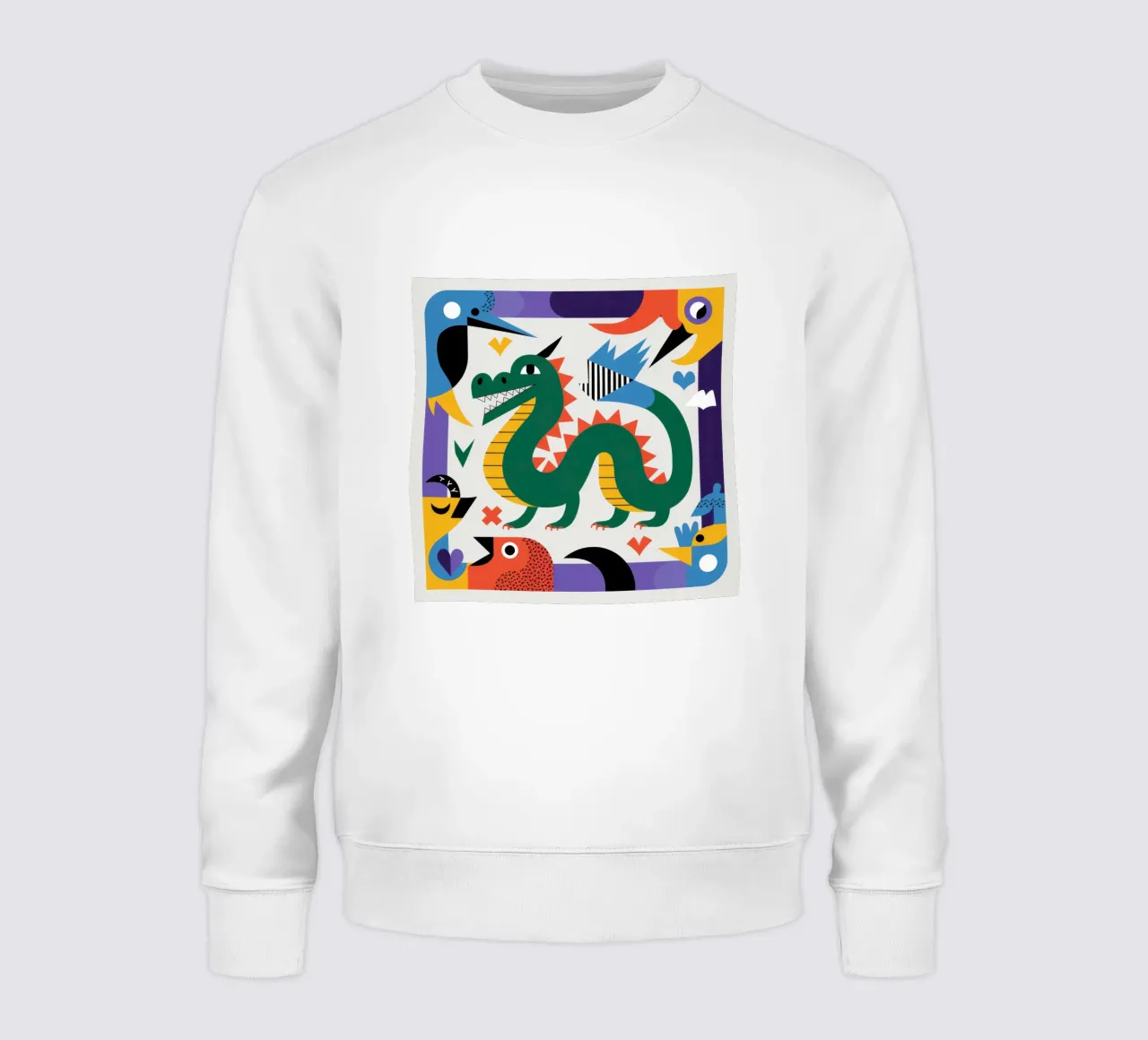 Mythical Serpent sweatshirt by Monarco Virtuoso
