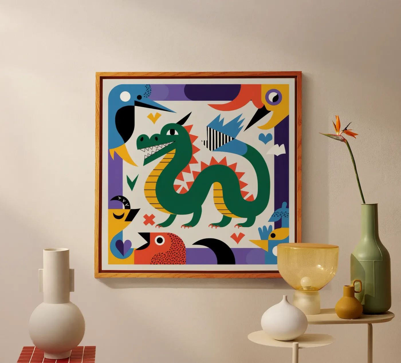 Mythical Serpent plexiglas de Monarco Virtuoso