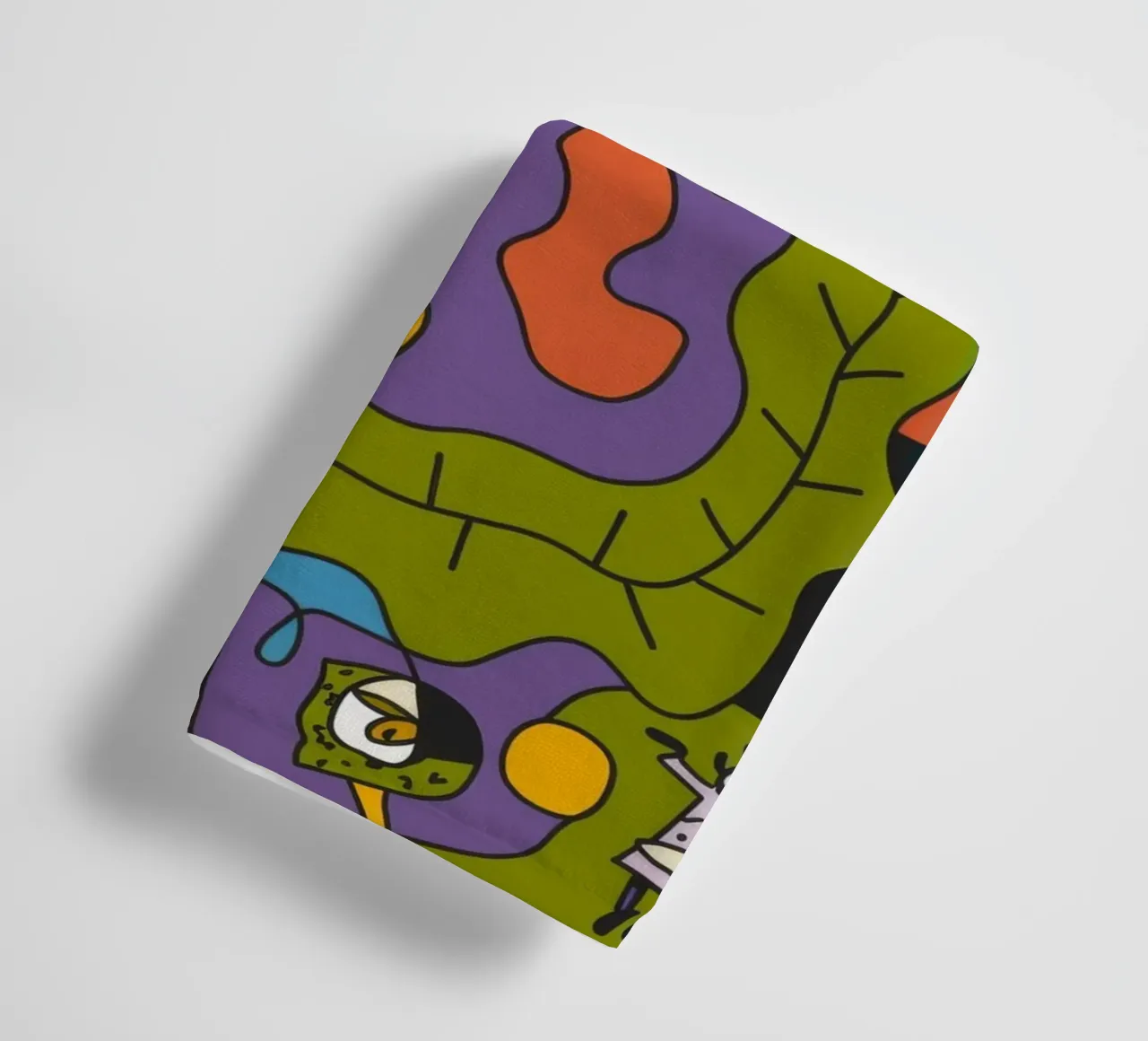 Mystical Figures towel by Monarco Virtuoso
