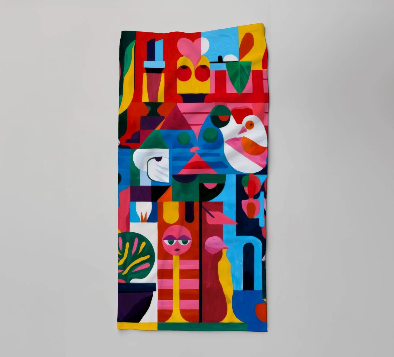 Geometric Chaos towel by Monarco Virtuoso