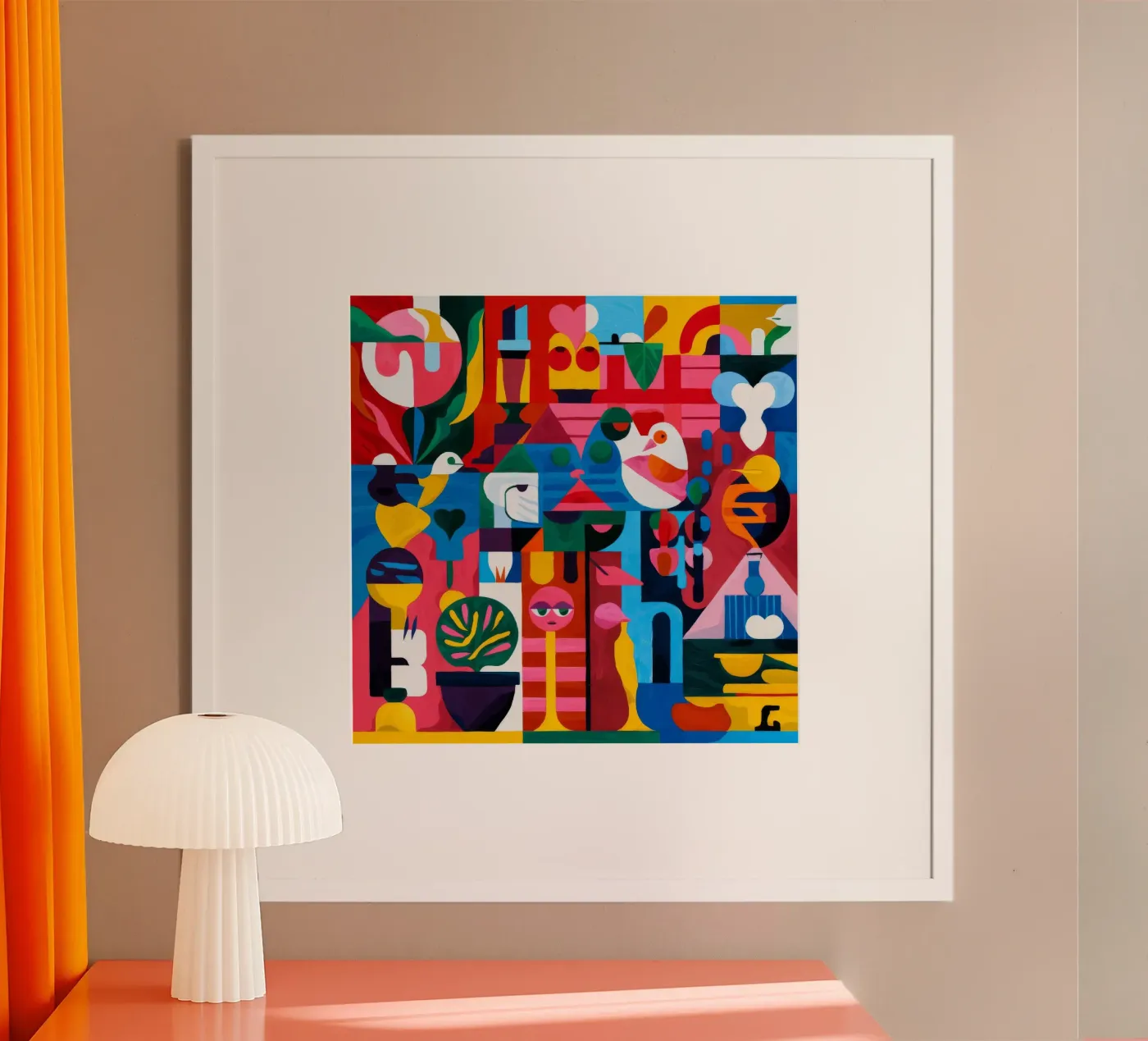 Geometric Chaos poster da Monarco Virtuoso