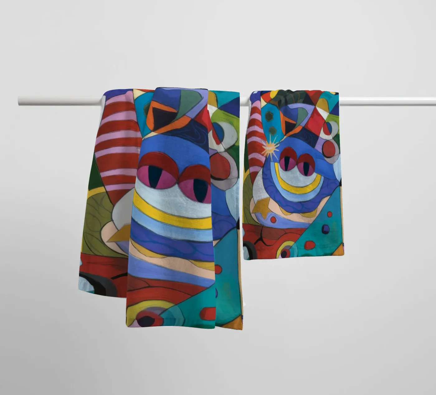Playful Whimsy towel by Monarco Virtuoso